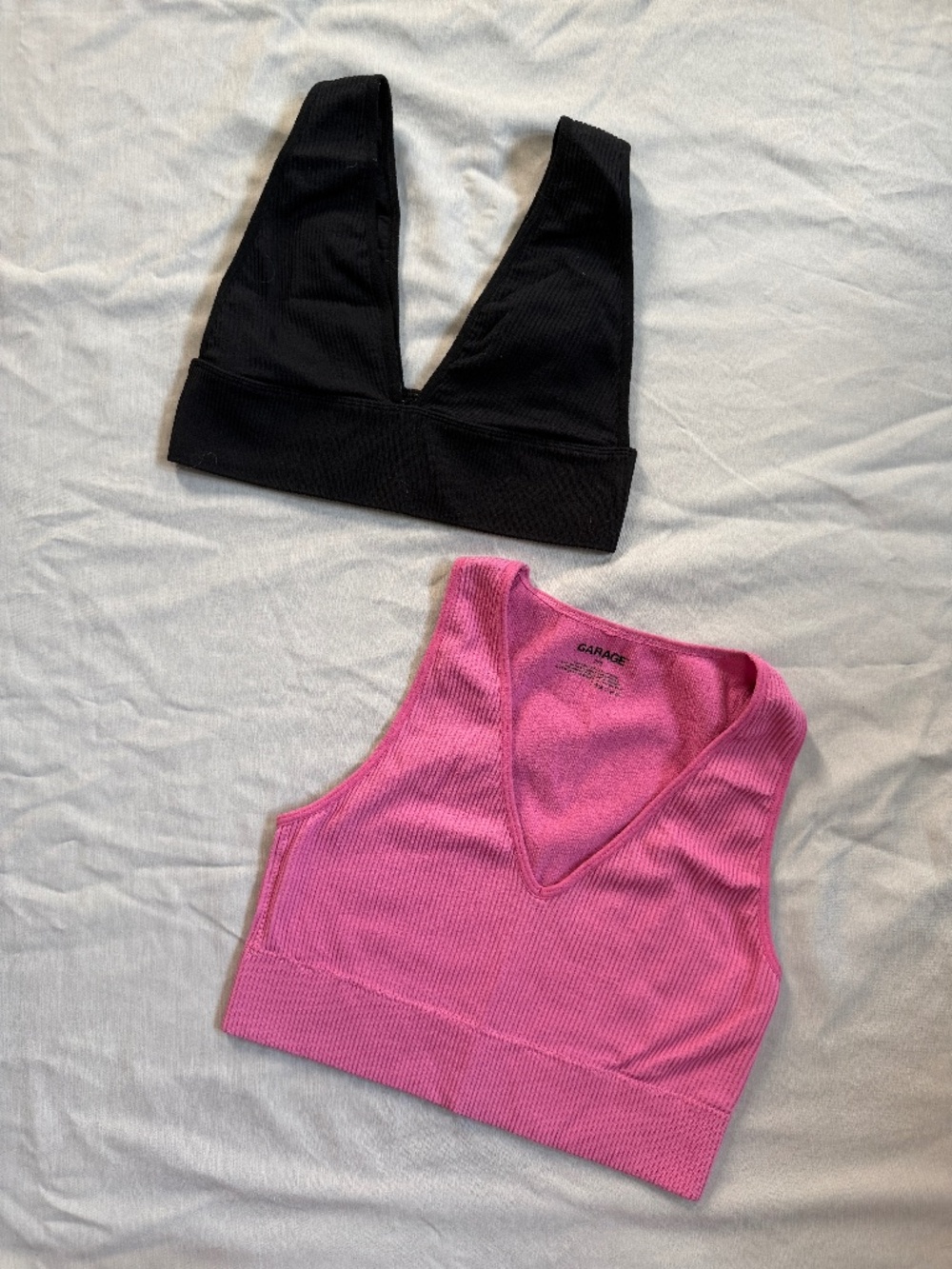 Women's Garage Crop Tops, Size Small